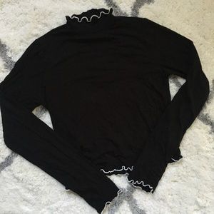 mock neck turtleneck